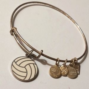 Alex and ani volleyball bracelet